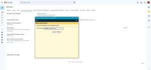 screenshot of step 5 in email account setup in Google Gmail host