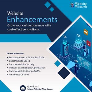 Ad design for website enhancements